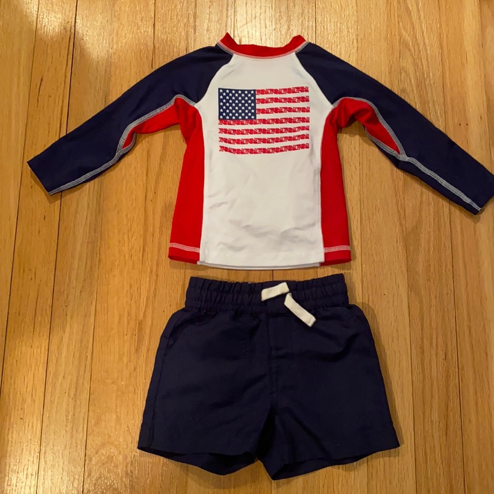 Vineyard Vines Target rash guard and shorts